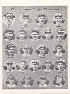 1922 New York Yankees American League Champs