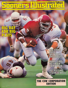 1988 Sooners Illustrated Cover Art
