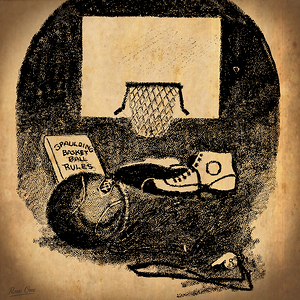 1922 basketball art remix 