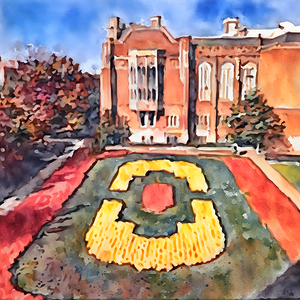 1980s University of Oklahoma Campus Art