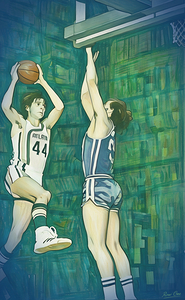 Pistol Pete Maravich Rookie Art