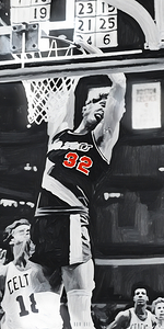 Bill Walton Portland Trailblazers Art