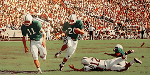 1960 Ohio Bobcats Football Art 