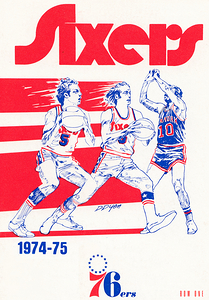 1974 philadelphia 76ers art