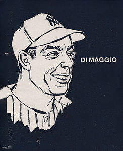 1960 Joe DiMaggio Sketch Art