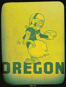 Oregon Duck Football Cartoon Viewfinder