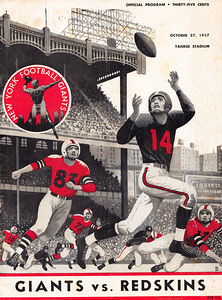 1957 Washington Redskins at New York Giants