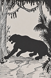 1930 tiger art