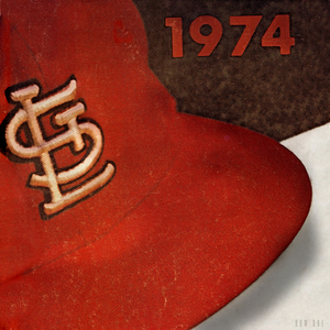 st louis baseball cap art