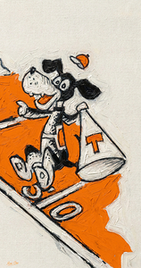 Vintage Tennessee Vols Smoky Cartoon Art