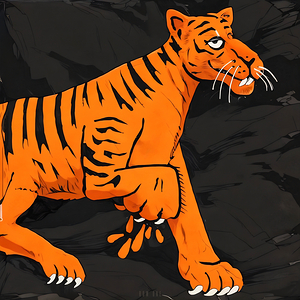 1983 Tiger Art Remix