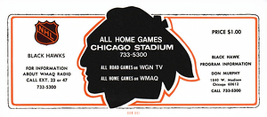 1974 chicago black hawks tv ad art