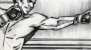 1986 boxing art