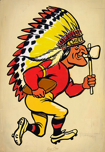 Vintage Kansas City Chiefs Art