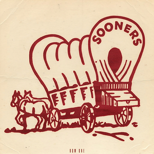 1951 Oklahoma Sooners Schooner Art 