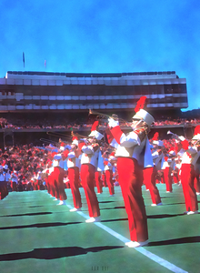 Nebraska Cornhusker Marching Band Gameday Art