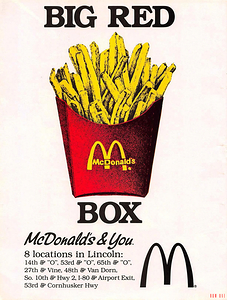 1984 McDonalds Big Red Box Ad