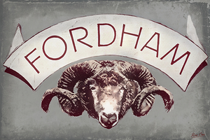 1940s Fordham Ram Art