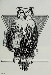 1922 Owl Art