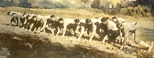 1920s BYU Football Art