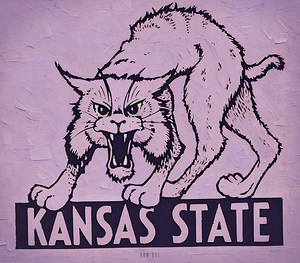 Vintage 1950s Kansas State Wildcat