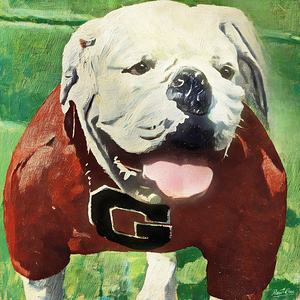 Vintage UGA Bulldog Art | Row One