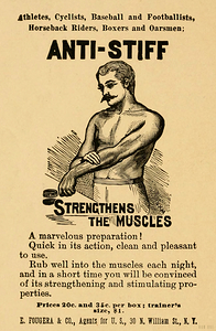 anti stiff 1892 advertisement