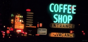 1970s Las Vegas Coffee Shop Sign Art
