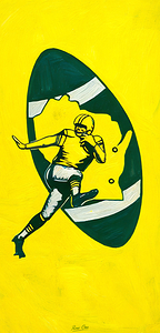1964 Green Bay Packers Art