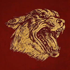 Vintage Loyola Wolf Pack Art