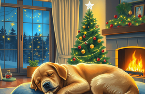 2024 Christmas Art | Resting Up