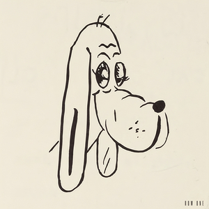 1947 Dog Cartoon Art