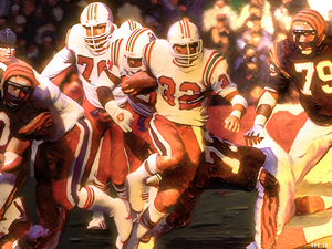 1985 New England Patriots Art