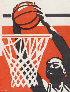1980s basketball art