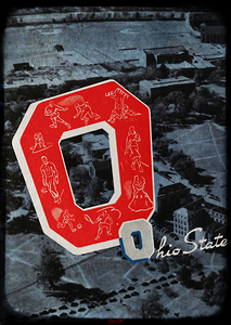 Vintage Ohio State Campus Art