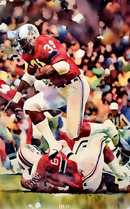 new england patriots painting