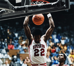 Clyde Drexler Houston Cougars Dunk