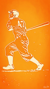 1960s Tennessee Baseball Art