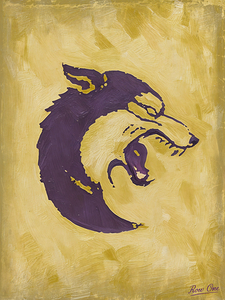 1930s Washington Husky Art