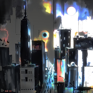 Chrono Bay: A Futuristic City 