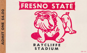1973 fresno state ticket remix
