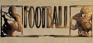 1947 Football Art Remix
