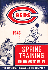 1946 Cincinnati Reds Spring Training Art