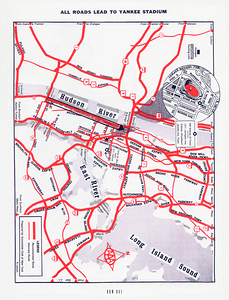 1960s Yankee Stadium Map