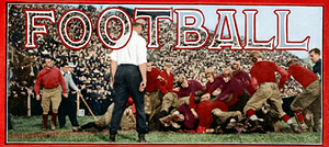1909 Wisconsin Badgers Football Art
