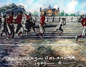 1909 Oklahoma Sooners at Arkansas Razorbacks