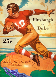 1937 Duke vs. Pittsburgh by Lon Keller