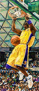 Kobe Bryant Dunk Art