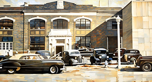 1940s SMU Campus Art