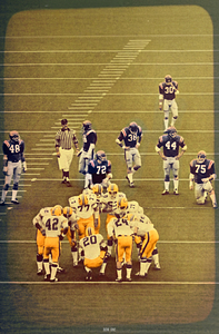 1970 Ole Miss Rebels Football Viewfinder Art